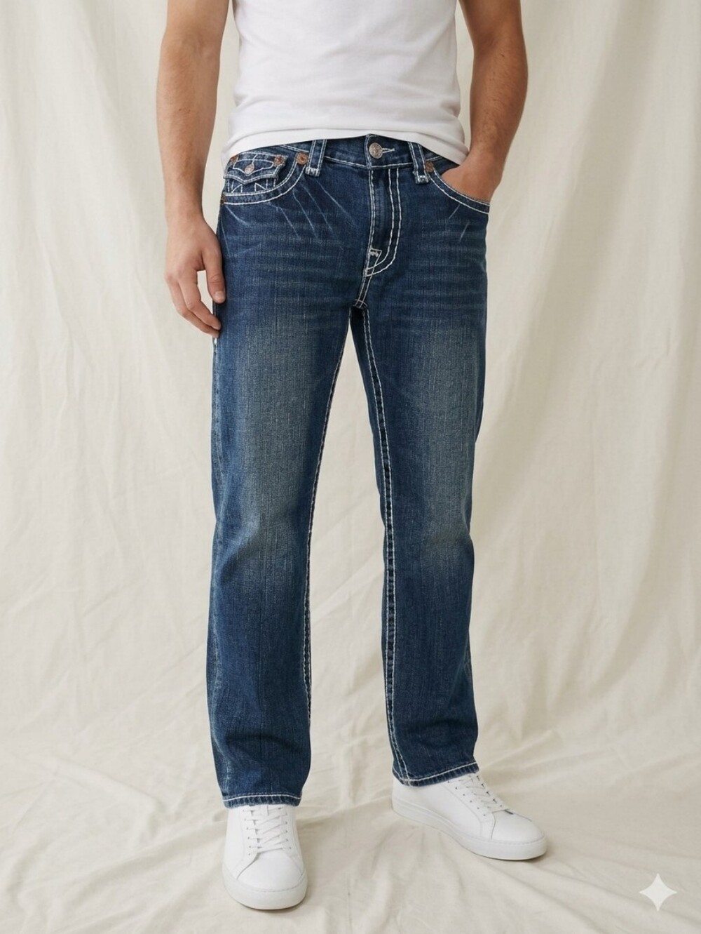 True Religion Joey Super T Jeans 34 X 33